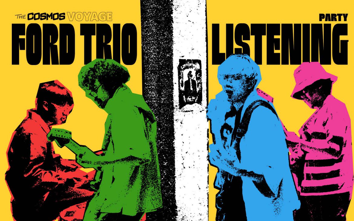 LET THEM KID SEE FORD TRIO Listening Party CD COSMOS funk ไวนิล