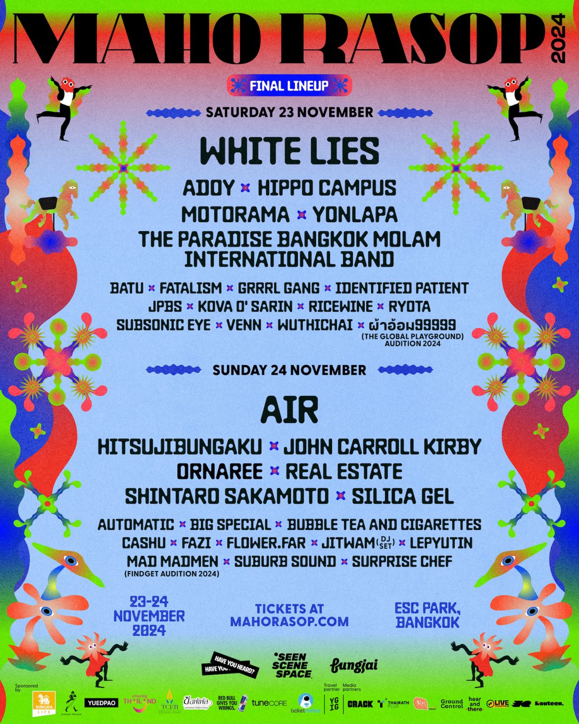 White Lies Joins the Maho Rasop 2024